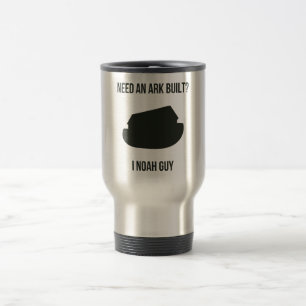 Mug De Voyage Calembour de chrétien de l'arche de Noé