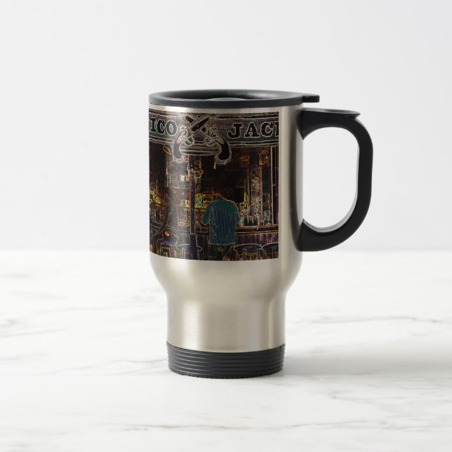 Mug De Voyage Calico Jacks Grand Cayman (Droit)