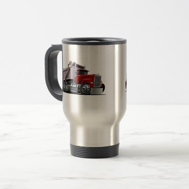 Mug De Voyage Camion de caricatures (Devant gauche)