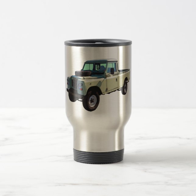 Mug De Voyage Camion pick-up 1971 de Land Rover (Centre)