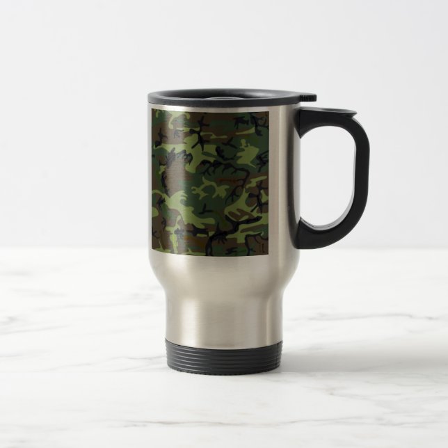 Mug De Voyage Camouflage de camouflage (Droit)