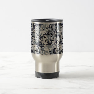 Mug De Voyage Camouflage numérique de style urbain