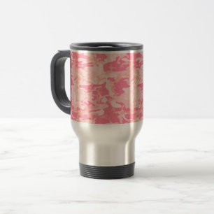 Mug De Voyage Camouflage rose, Militaire, Armée