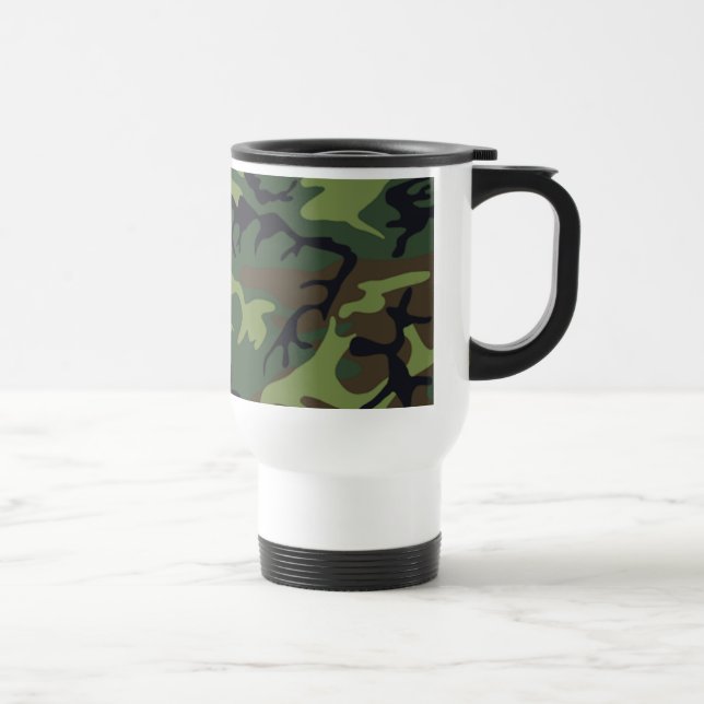 Mug De Voyage Camouflage vert militaire (Droite)