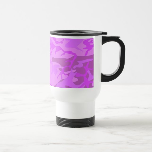 Mug De Voyage Camouflage violet clair (Droite)