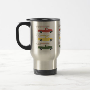 Mug De Voyage Campeur rv Motorhome Rasta campant de camion