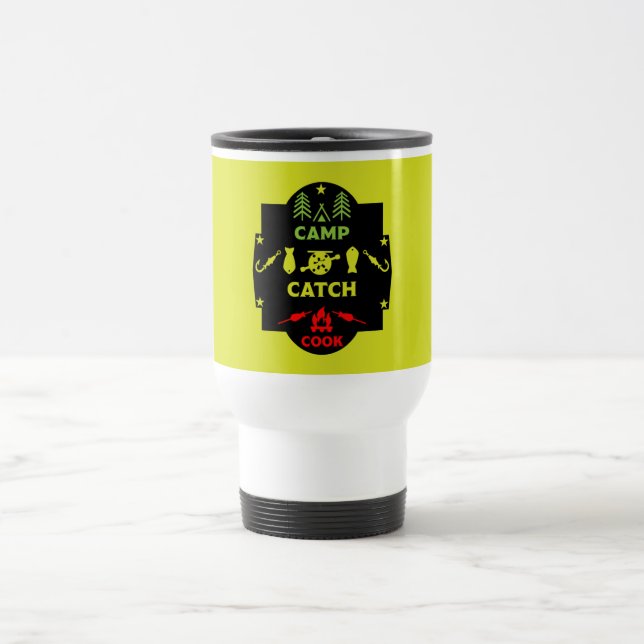 Mug De Voyage Camping Et Pêche À La Pêche Mug Voyage (Centre)