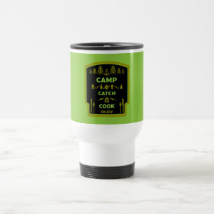 Mug De Voyage Camping Et Pêche À La Pêche Mug Voyage
