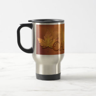 Mug De Voyage Canada Travel Musiques Canada Maple Leaf Souvenir 