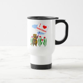 Mug De Voyage Canadian Beaver Loves Saskatchewan