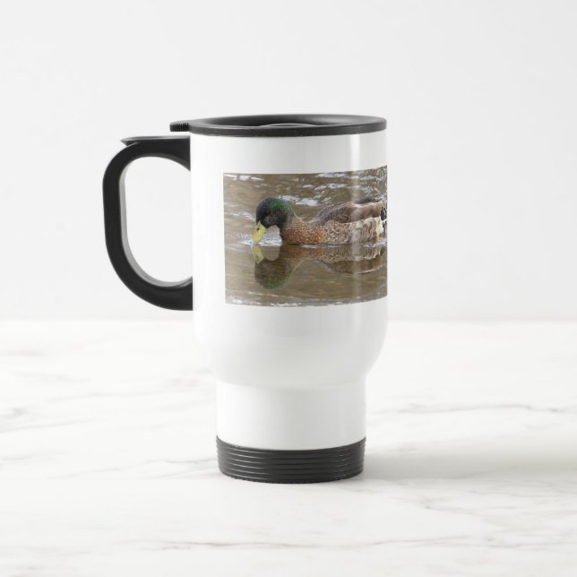 Mug de voyage Canard colvert (Gauche)