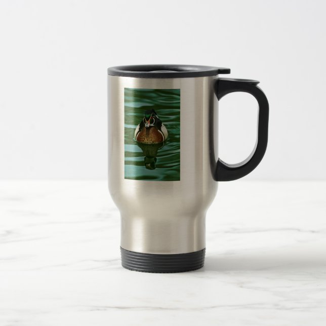 Mug De Voyage Canard en bois (Droit)
