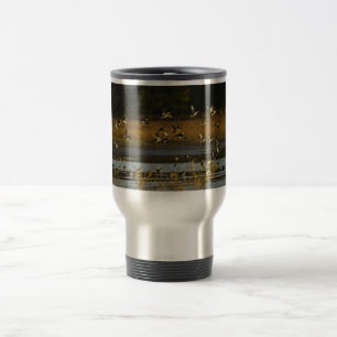 Mug De Voyage Canards se levant de l'eau