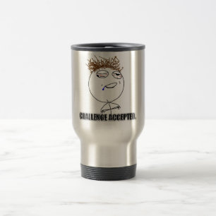 Mug De Voyage Canette Challenge Accepted