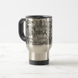 Mug De Voyage Canette Murale Arch Search - 444ml Acier