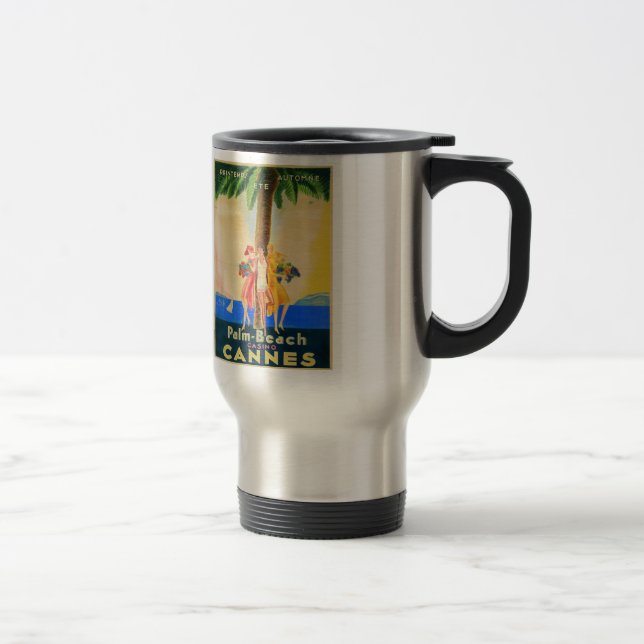 Mug De Voyage Cannes vintage (Droit)