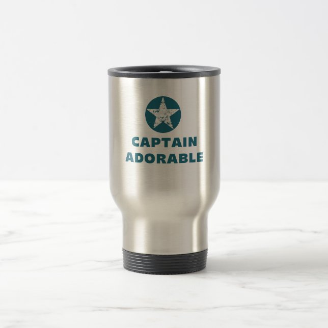 Mug De Voyage Capitaine Adorable (Centre)