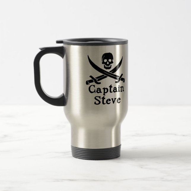 Mug De Voyage Capitaine Steve (Gauche)