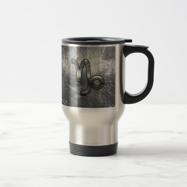 Mug De Voyage Capricorn Zodiac (Droit)
