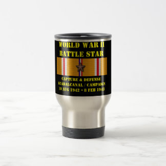 Mug De Voyage Capture Et Défense De La Campagne De Guadalcanal