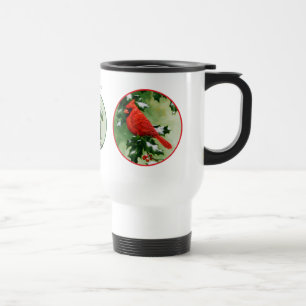 Mug De Voyage Cardinaux nordiques masculins et féminins