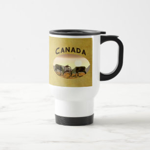 Mug De Voyage Caribou Duel - Canada