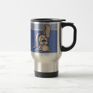 Mug De Voyage Caricature de lapin rose mignon