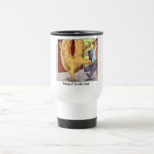 Mug De Voyage Caricature Drôle De Police Vs Donut