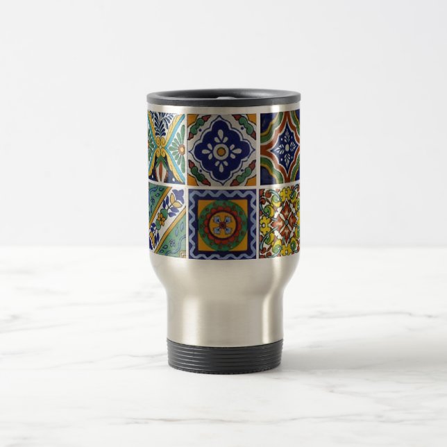 Mug De Voyage Carreaux Talavera mexicains (Centre)