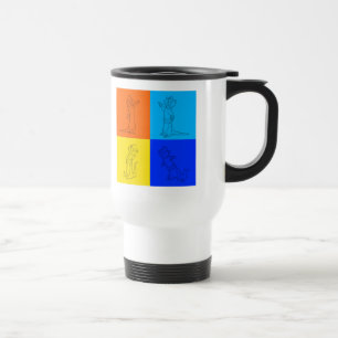 Mug De Voyage Carrés de loutre