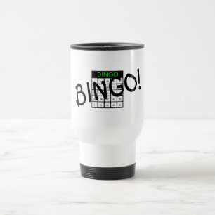 Mug De Voyage Carte de bingo-test
