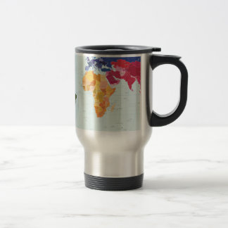Mug De Voyage Carte du monde