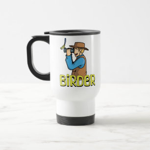 Mug De Voyage Cartoon Birder