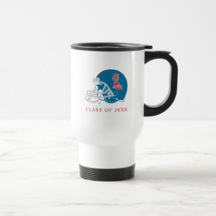 Mug De Voyage Casque Ole Miss Football   Bleu clair
