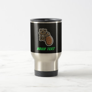 Mug De Voyage Castor mignon ; Lisse