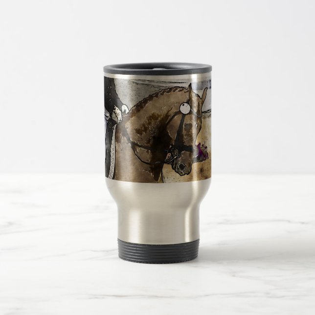 Mug De Voyage Cavalier de dressage (Centre)