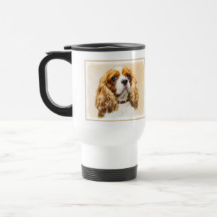 Mug De Voyage Cavalier King Charles Spaniel Peinture originale