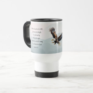 Mug De Voyage Ceux qui attendent le Seigneur Aigle Esaïe