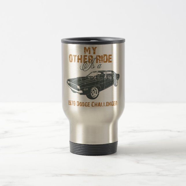 Mug De Voyage Challengeur de 1970 Dodge (Centre)