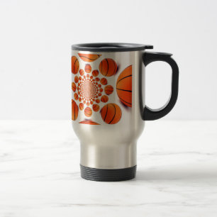 Mug De Voyage Champion Court Vision : Basketball Jeu des Champs