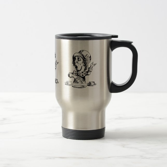 Mug De Voyage Chapelier fou (Droit)