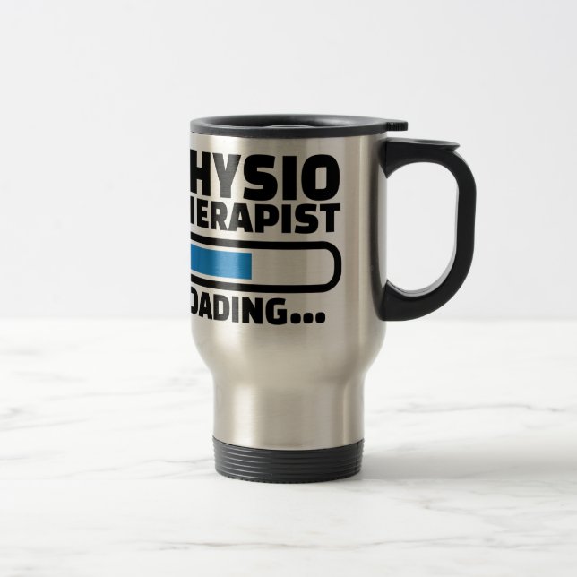 Mug De Voyage Chargement de physiothérapeute (Droit)