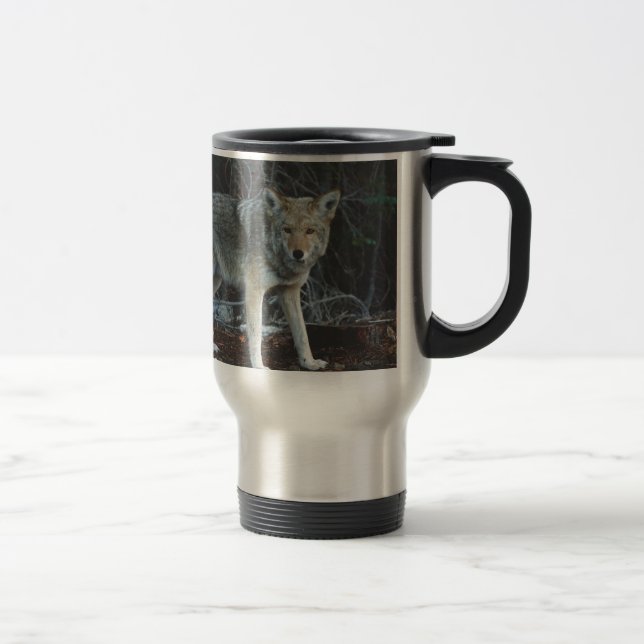 Mug De Voyage Chasse de coyote (Droit)