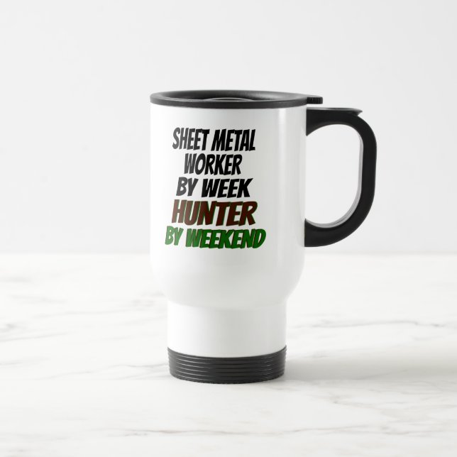 Mug De Voyage Chasseur de travail de tôlerie (Droite)
