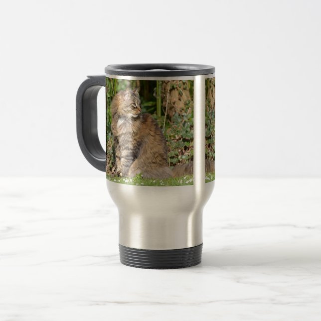 Mug De Voyage Chat Angora (Devant gauche)