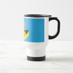 Mug De Voyage Chat heureux