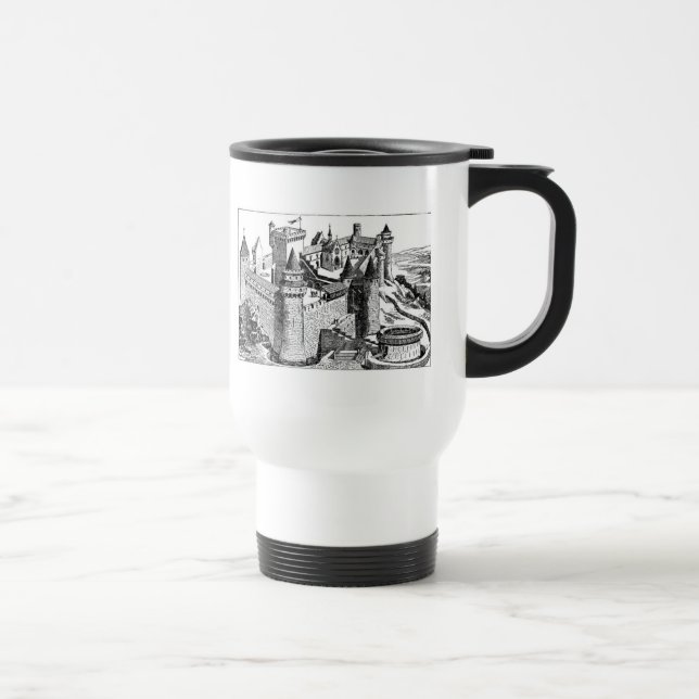 Mug De Voyage Château médiéval (Droite)