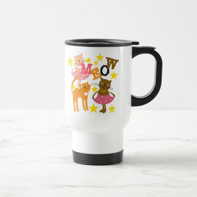 Mug De Voyage Chats dansants (Droite)