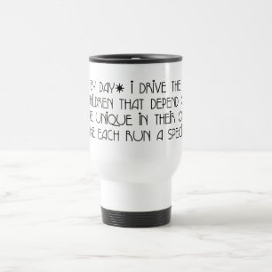 Mug De Voyage Chauffeur de bus jour après jour