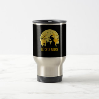 Mug De Voyage Chef cuisine cadeau halloween | sorcière cuisine
